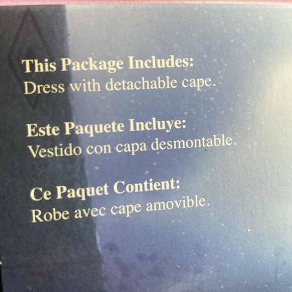 DISNEY FROZEN II 🖤ANNA🖤 DELUXE COSTUME SIZE SMALL (4-6X) 🌟NWT🌟 - Picture 11 of 16